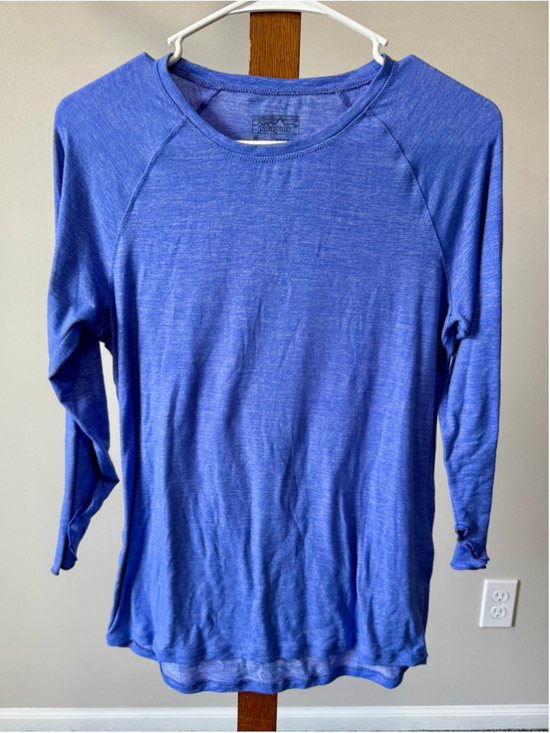 Patagonia Tops - Women's Patagonia 3/4 Sleeve Tee - Blue - Size M - Butter Soft